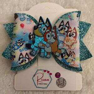 Bluey Hair Bow